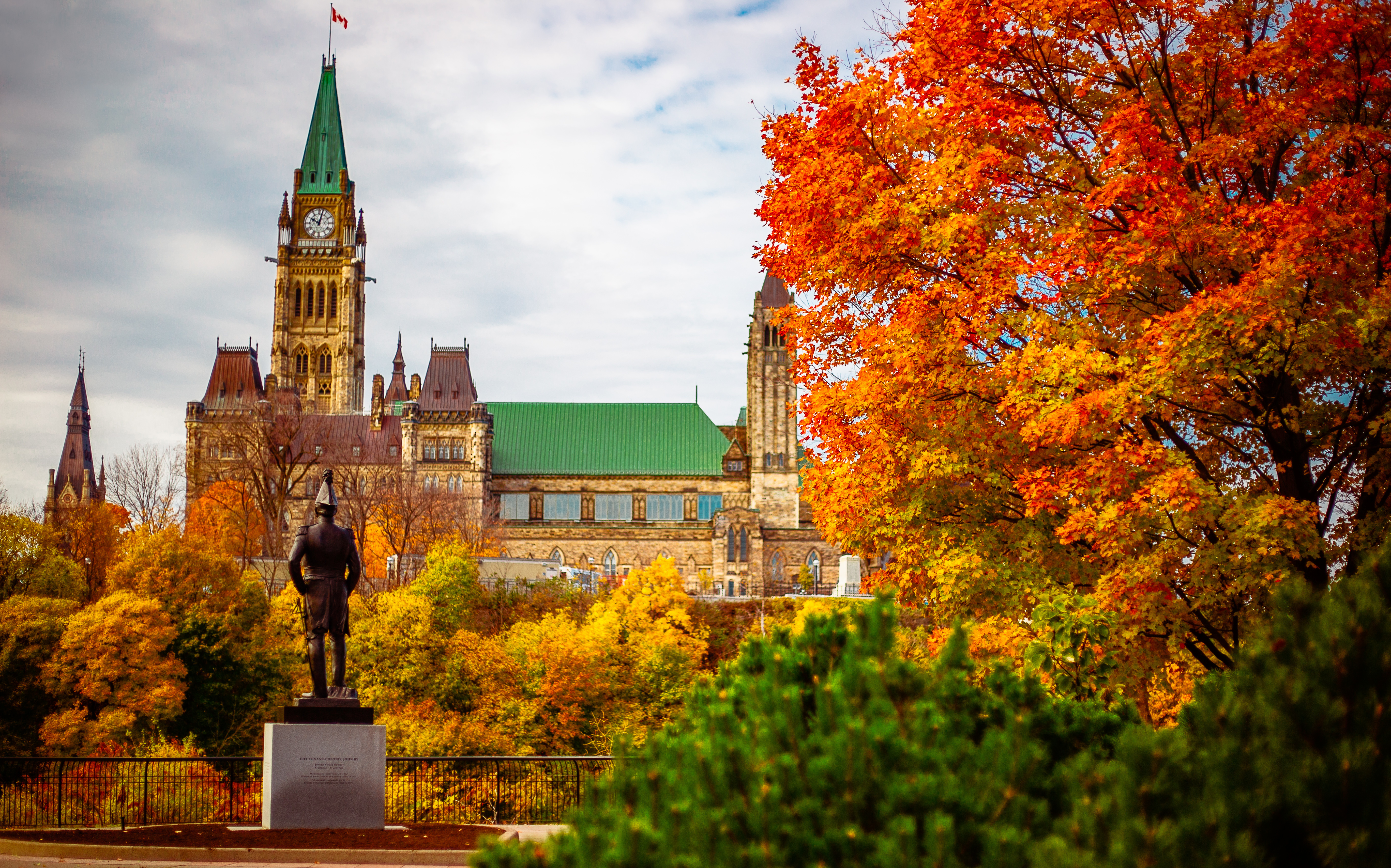 Parlement Hill in Ottawa