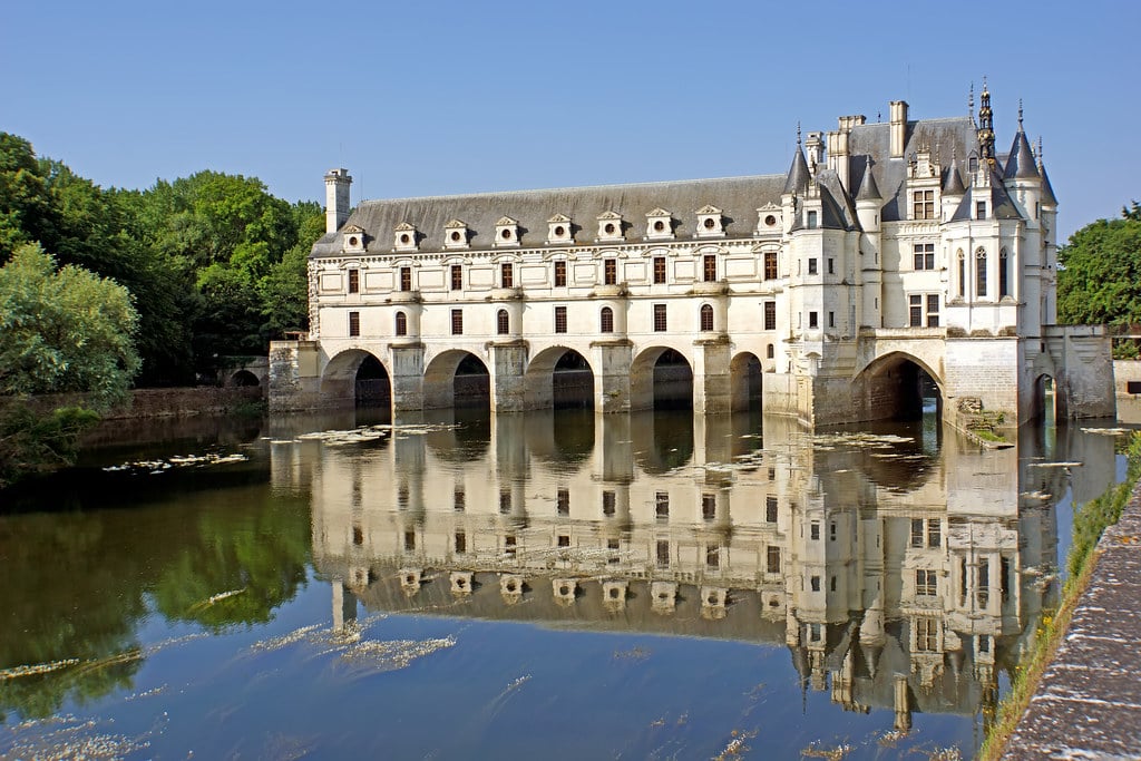 JSED_Europe_France_Loire Valley_Chenonceau Castle_Reflection