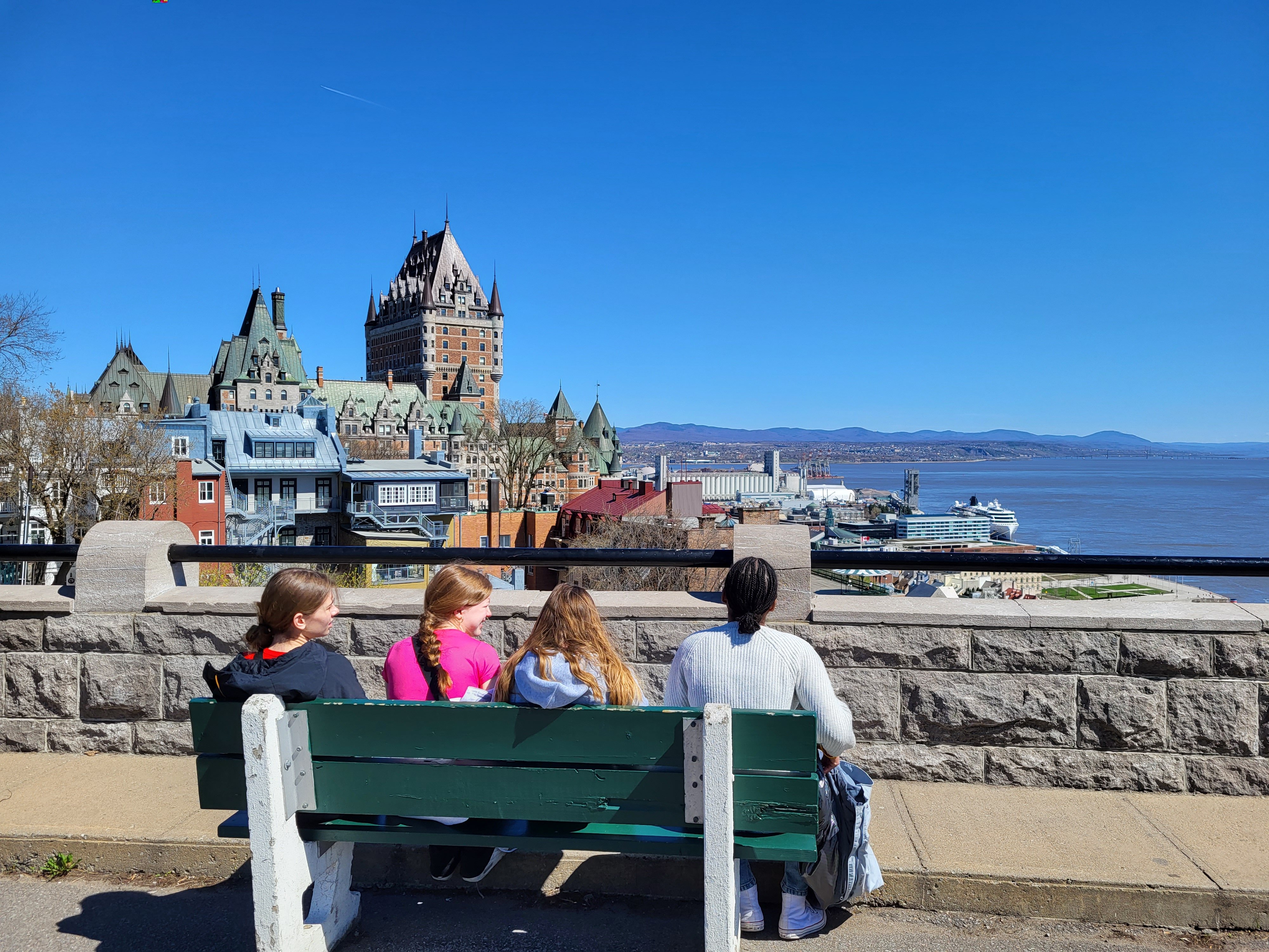 JSET-View of the Chateau Frontenac-Tour to Quebec
