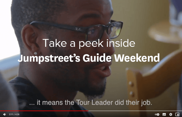 Jumpstreet_Guide weekend video