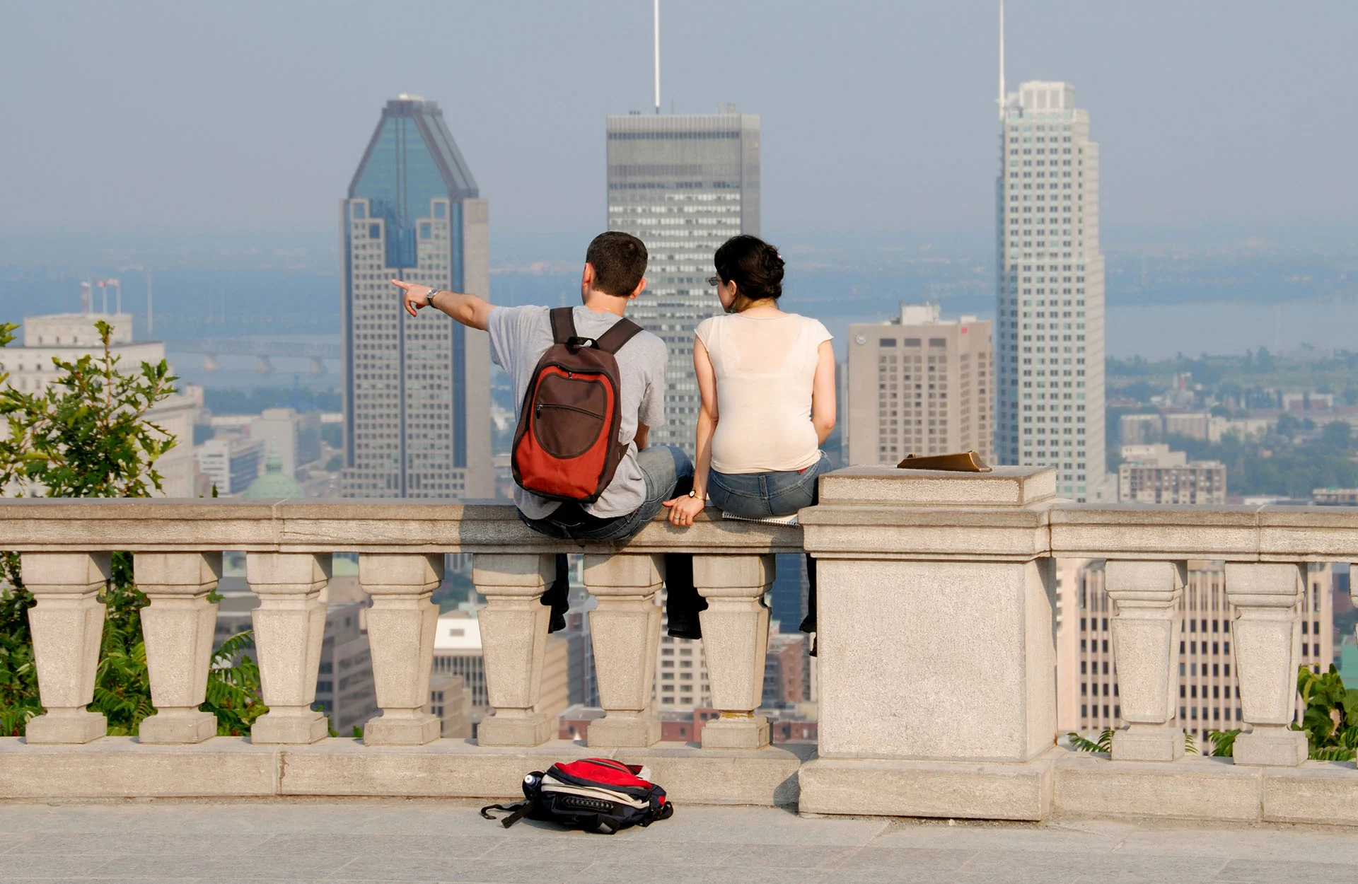 View from Mont Royal Terrasse 